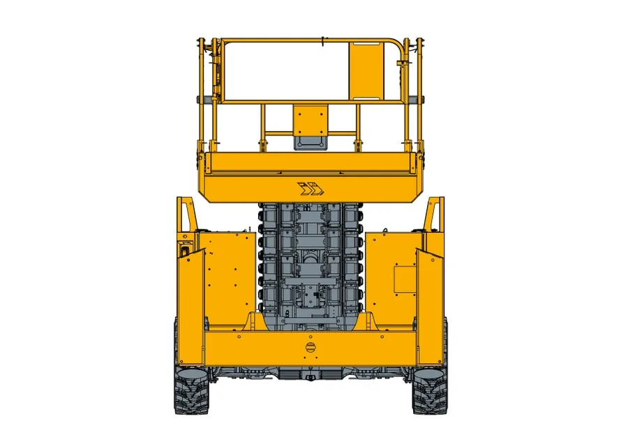 Diagram Compact HS18E PRO Saxlift Haulotte Zeppelin Rental