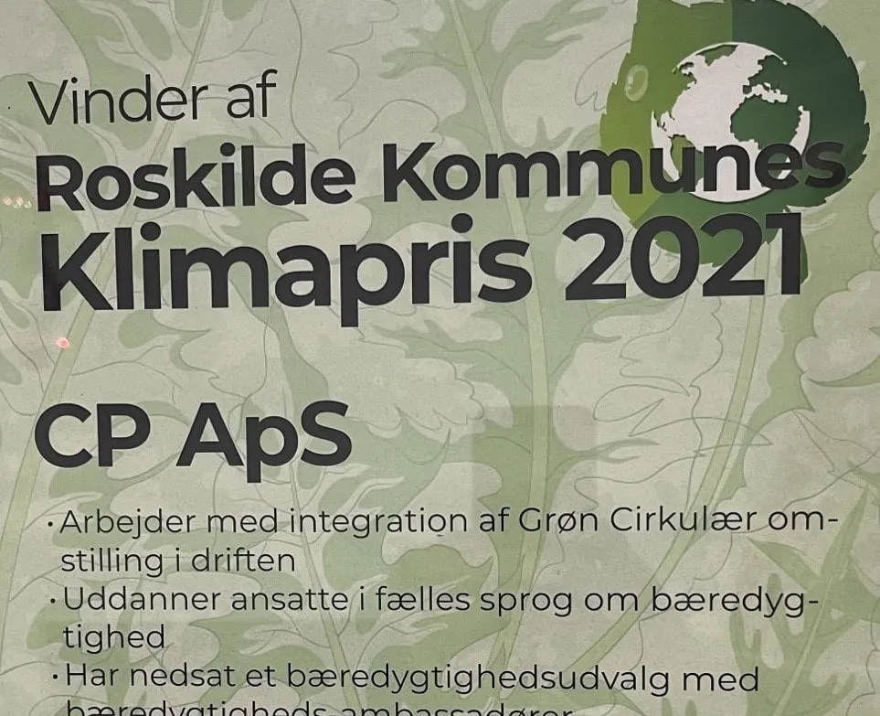 Anerkendelser Klimapris 2021 Zeppelin Rental Danmark