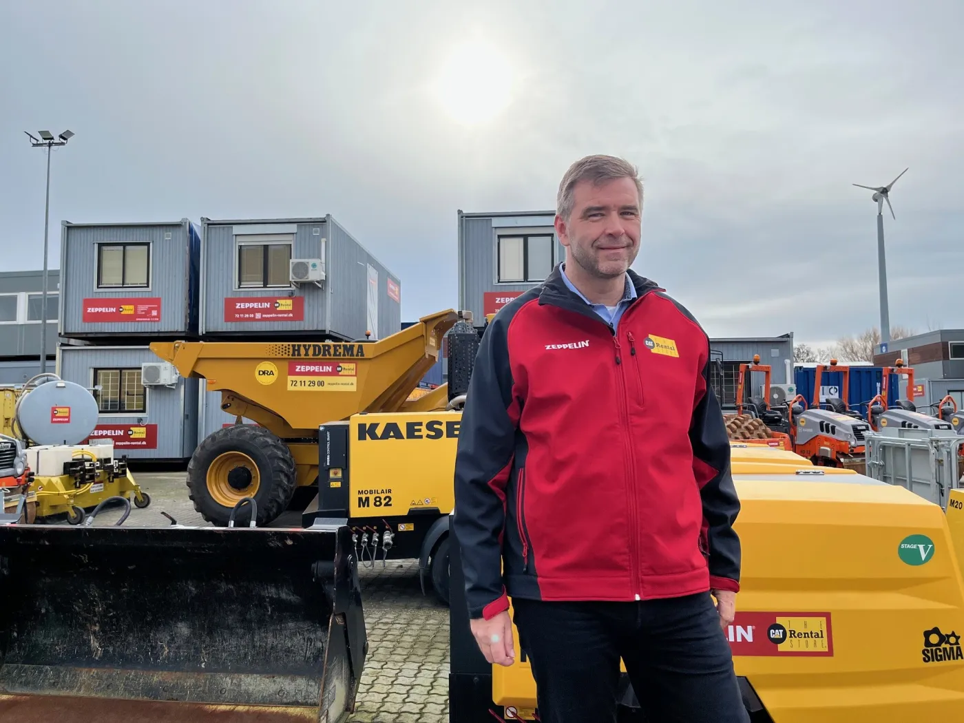Organisationsændringer i Zeppelin Rental