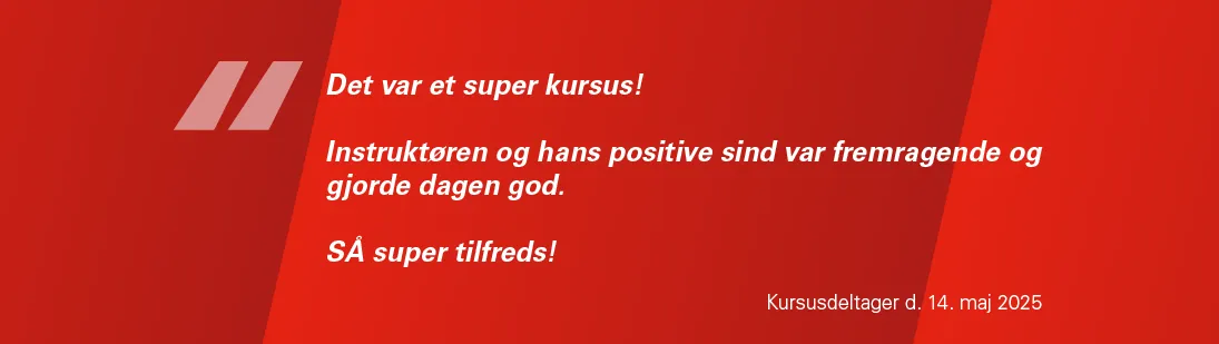 IPAF kursus udtalelse fra tilfreds deltager Zeppelin Rental Danmark
