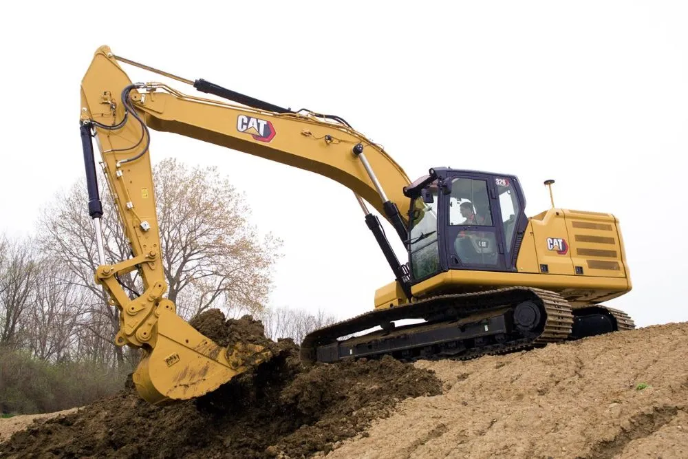 CAT 326 Gravemaskine Zeppelin Rental