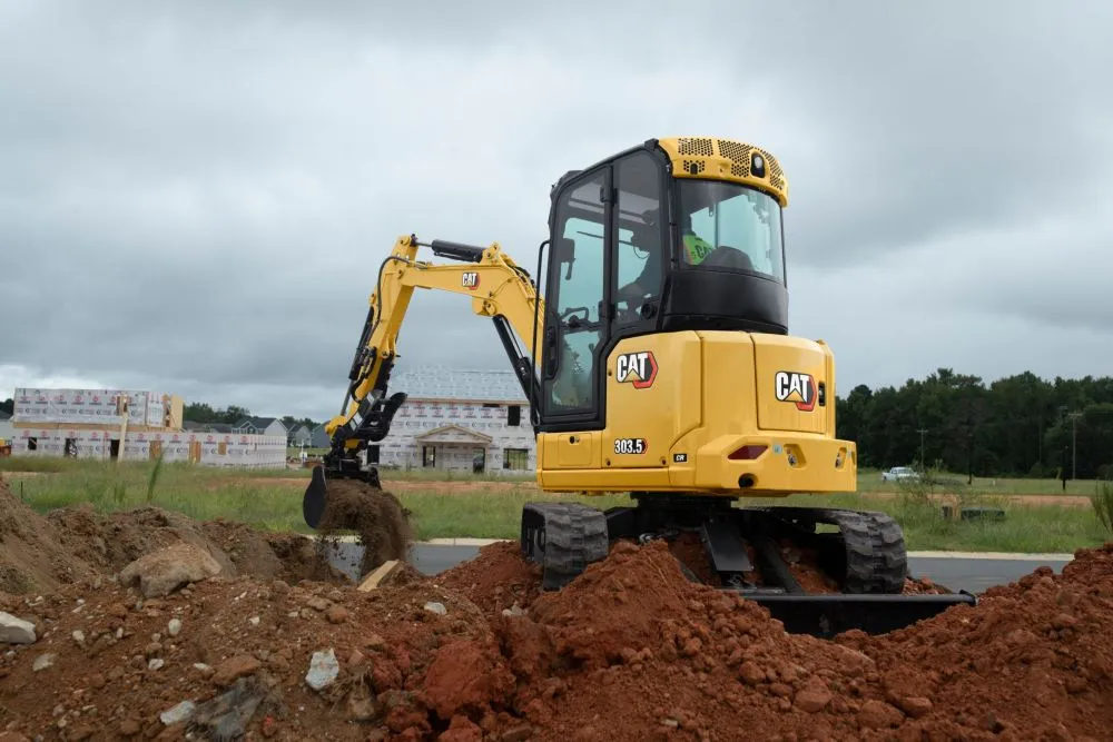 Cat 303,5 Gravemaskine Zeppelin Rental