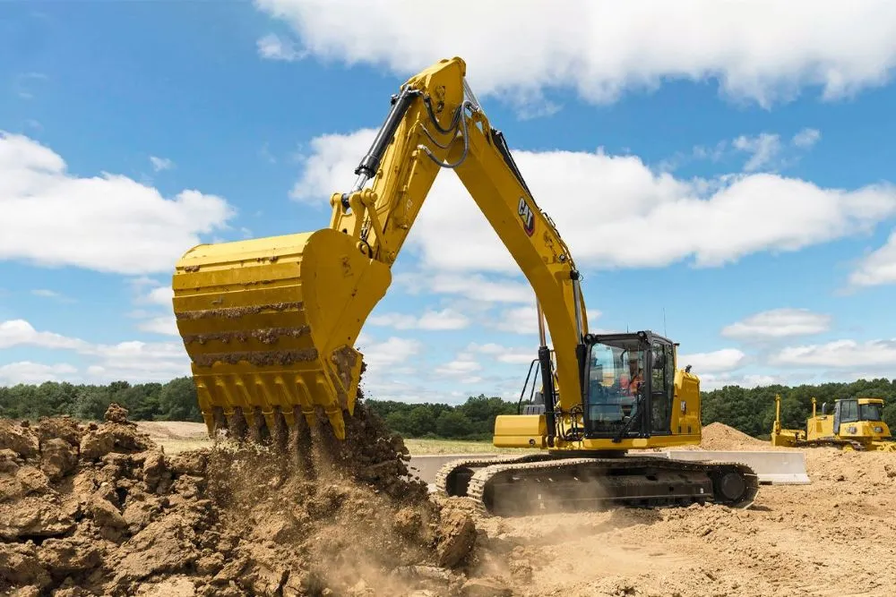 Cat 323 Gravemaskine Zeppelin Rental