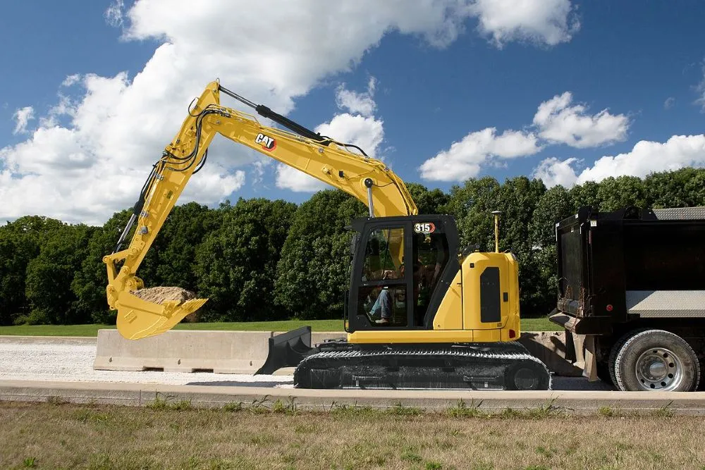 315 gravemaskine CAT Zeppelin Rental Danmark