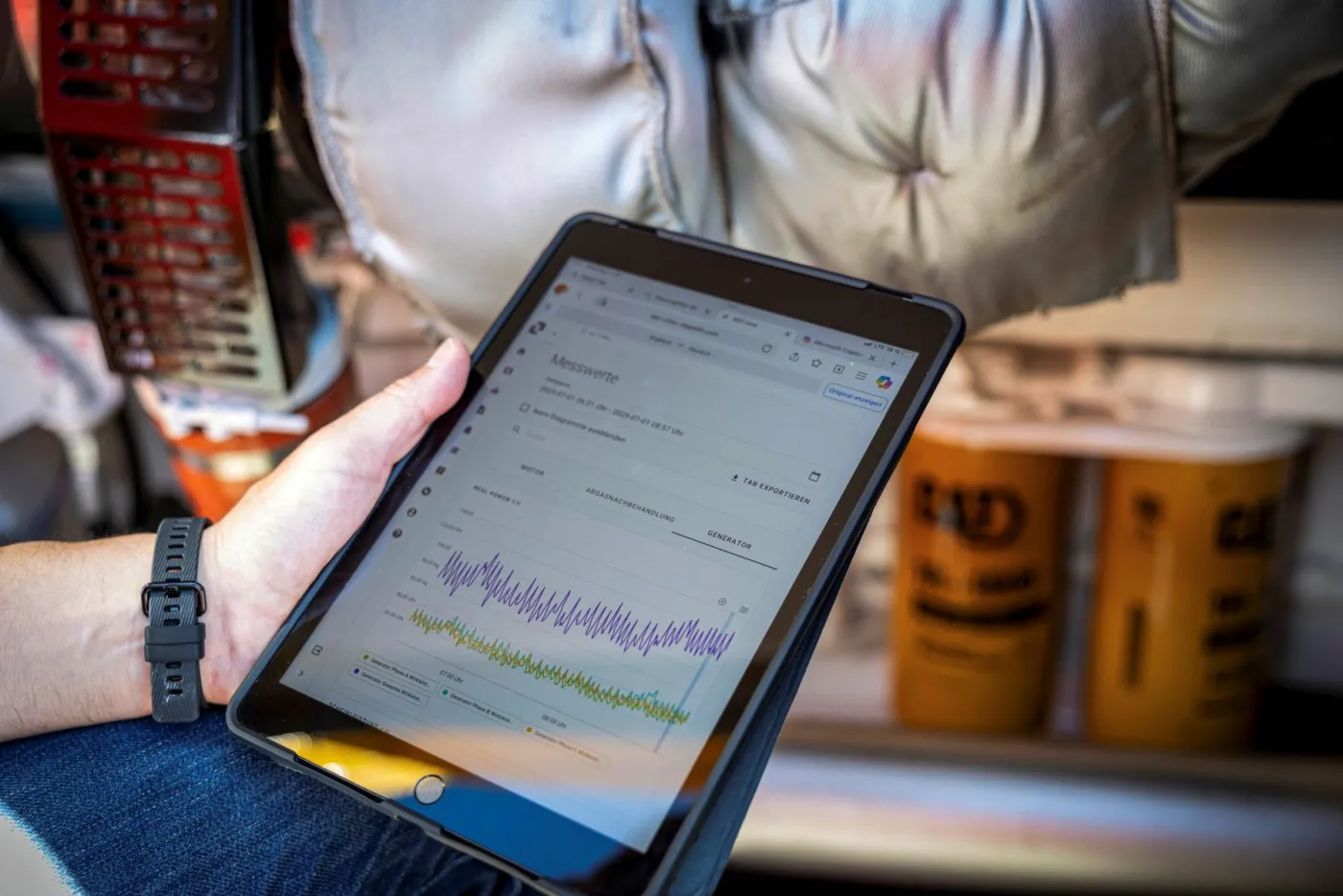 Overblik på byggeplads med Zeppelin Rental