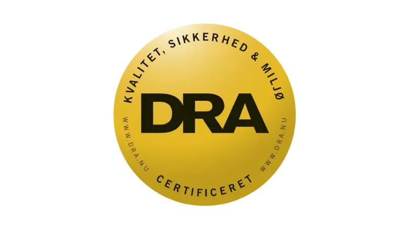 DRA Certificeret - Kvalitet, sikkerhed og miljø